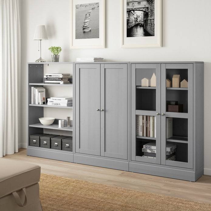 ikea grey na kasangkapan