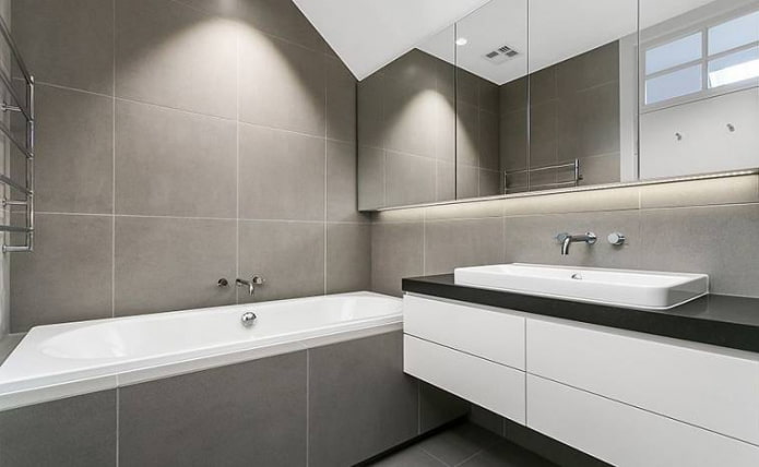 salle de bain minimaliste