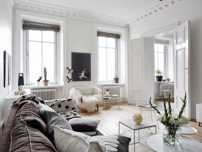 salon de style scandi