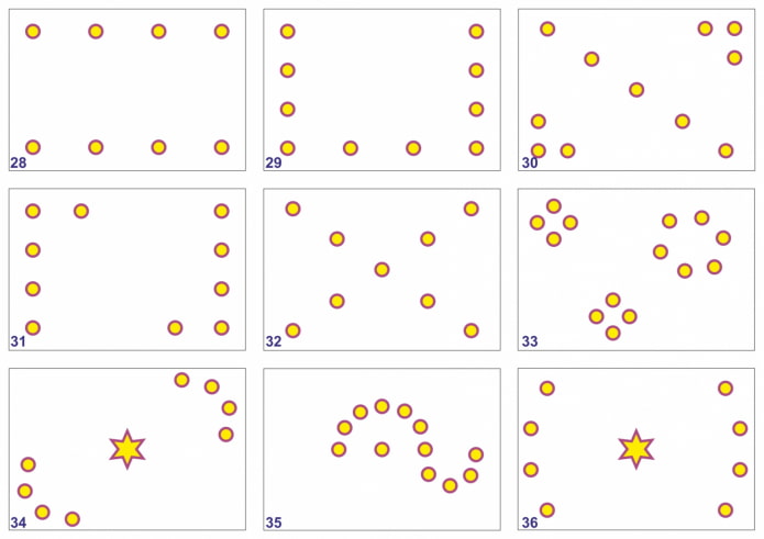 pattern ng kisame spot