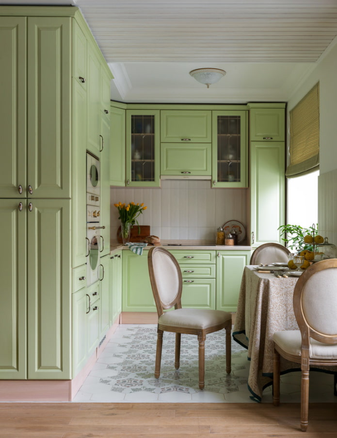 Salle à manger dans la chambre