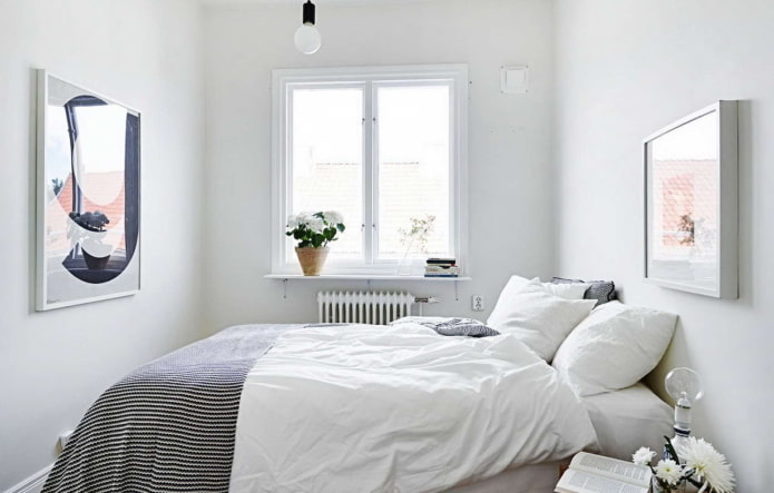 petite chambre blanche