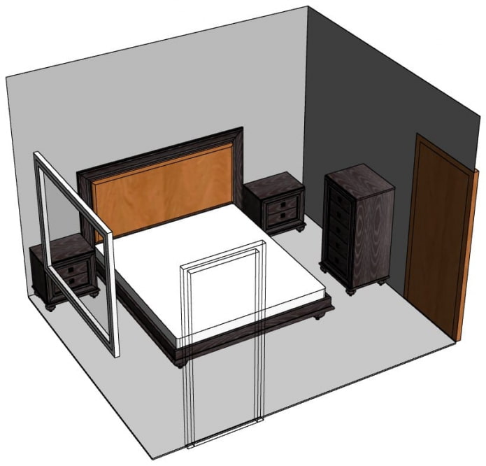 disposition des meubles dans une petite chambre