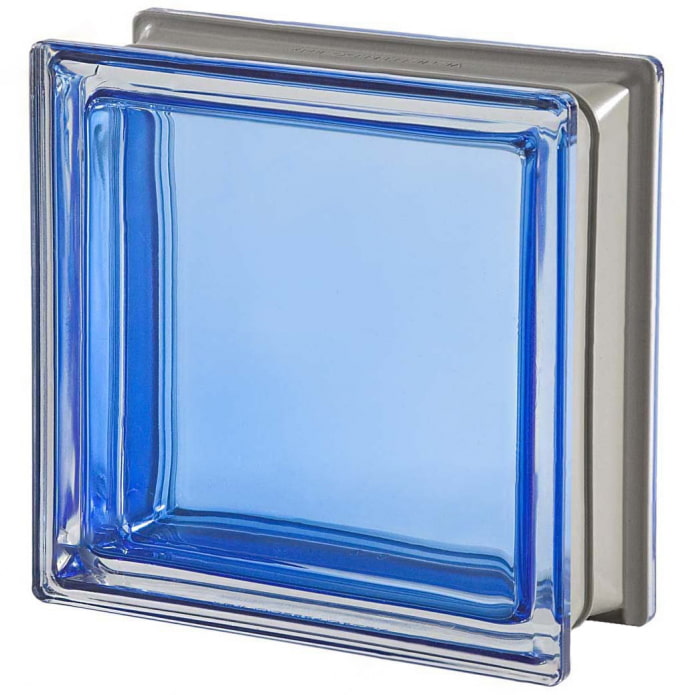 blocs de verre lisses