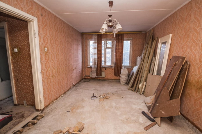 Rénovation dans un ancien appartement