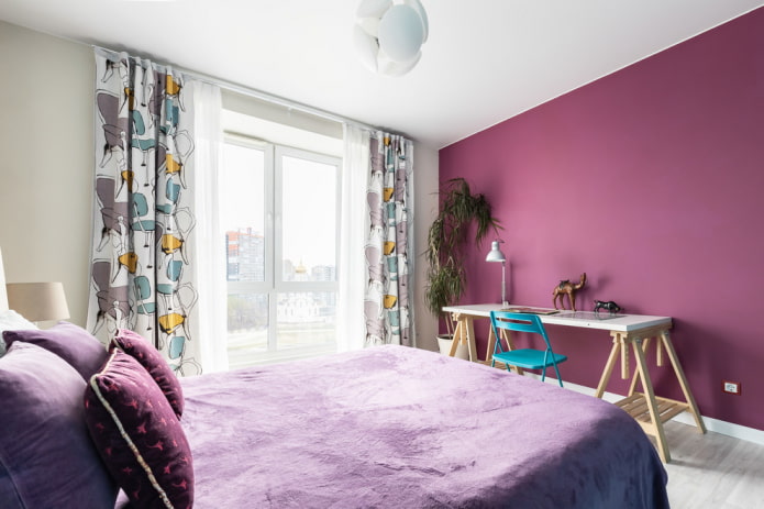 Chambre violette