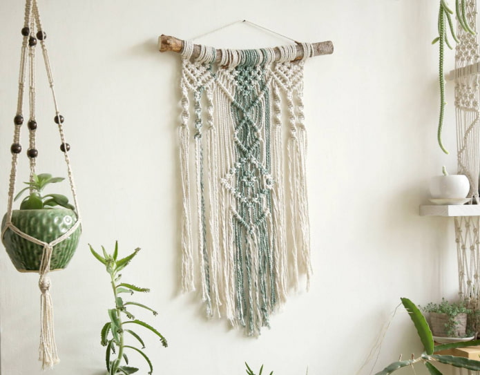 macramé coloré