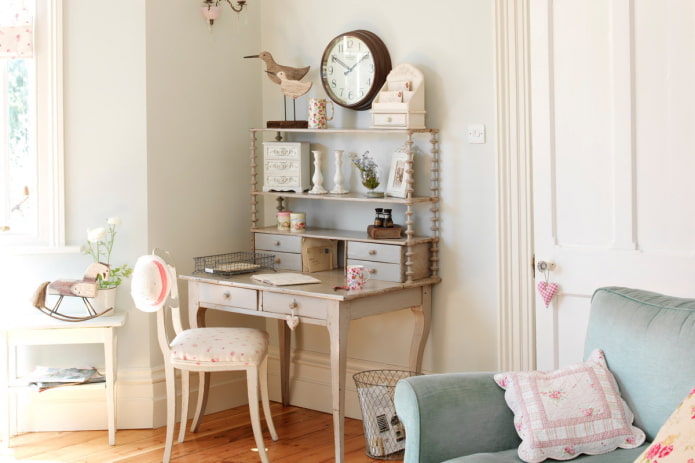 bureau de style vintage