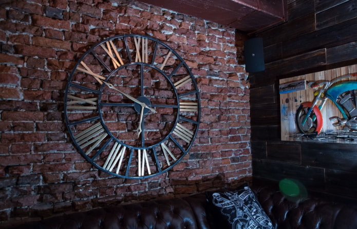 loft horloge en fer