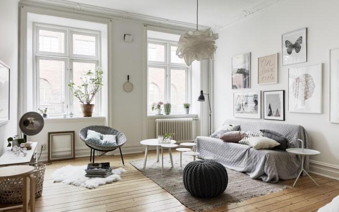 Style scandinave à l'intérieur