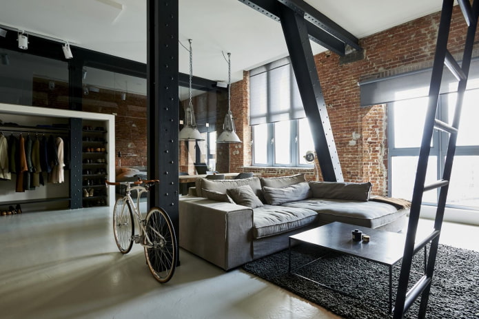 style loft à l'intérieur