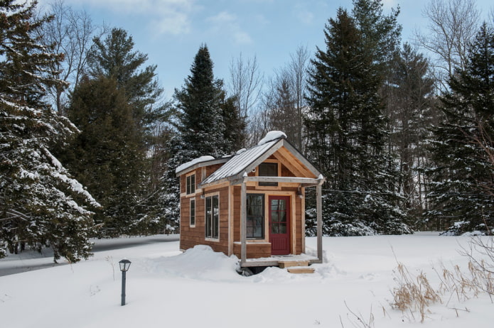 Maison en hiver