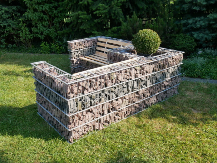 banc de gabions