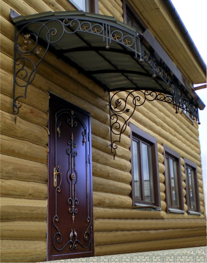 décoration du groupe d'entrée forgeage