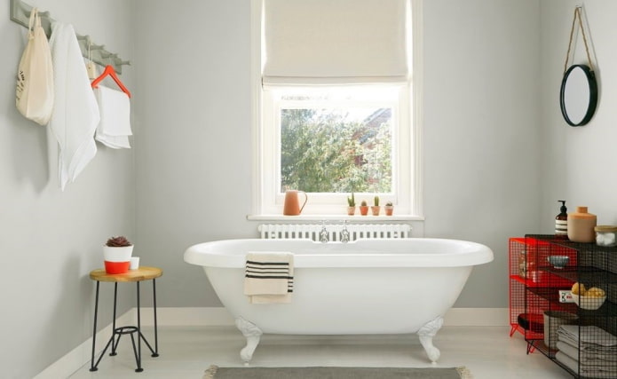 Salle de bain de style scandinave