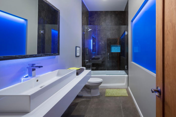 salle de bain high-tech