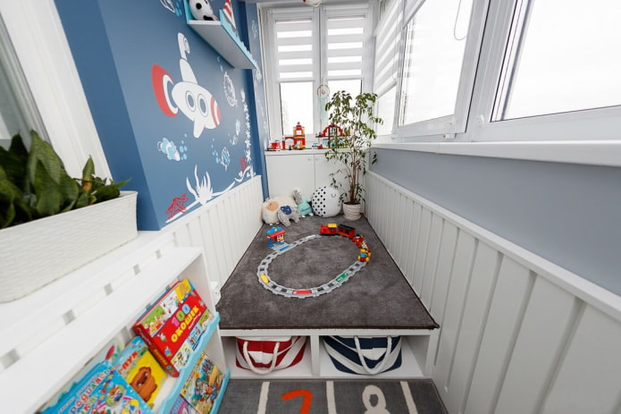 Salle de jeux pour un enfant