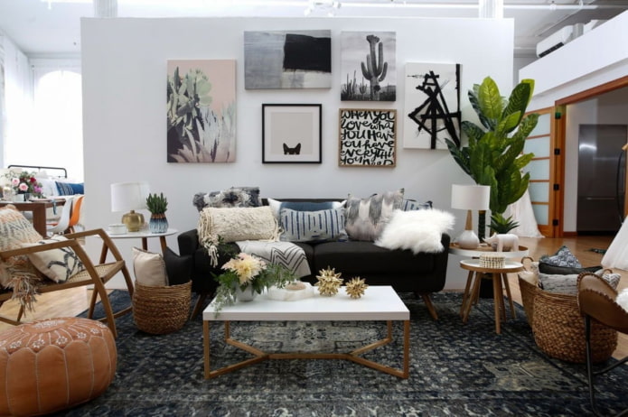 boho dans le style scandi