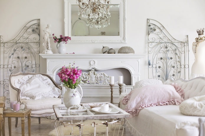 salon shabby chic