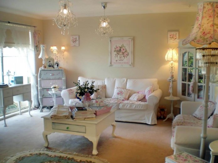 salon shabby chic