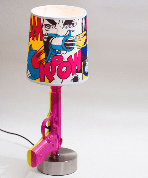 lampe de table pop art