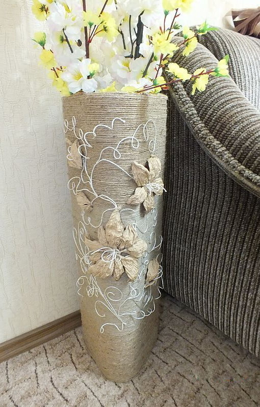 Décor de vase bricolage