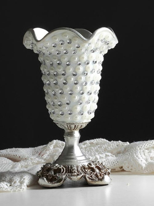 vase avec strass