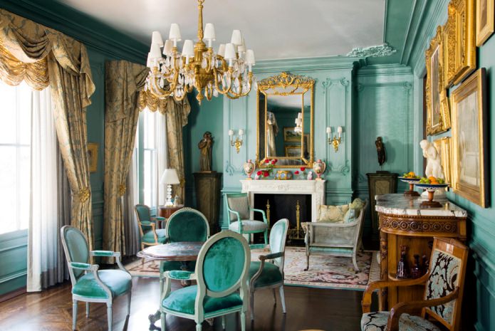 or avec turquoise à l'intérieur