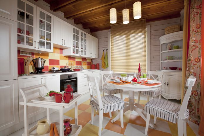 Provence style kitchen