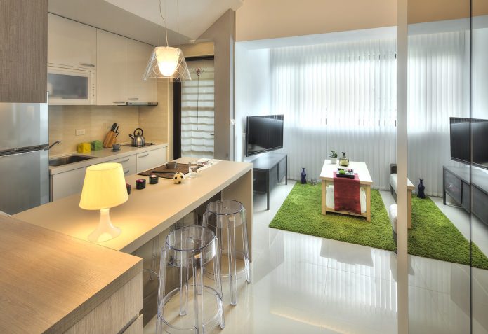 disenyo studio apartment 32 sq. m