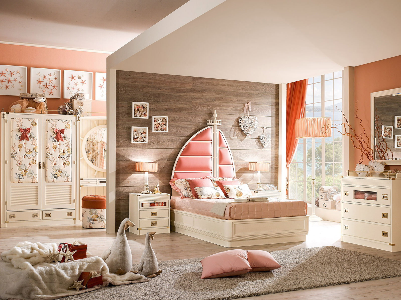 Chambre d'enfant beige