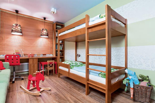 chambre d'enfants 15 m² m.