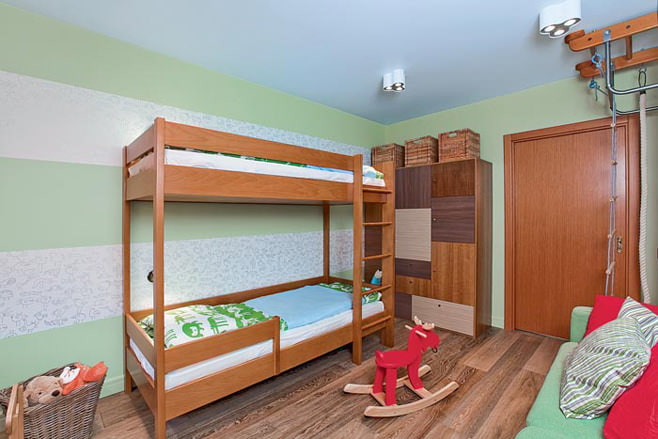 chambre d'enfants 15 m² m.