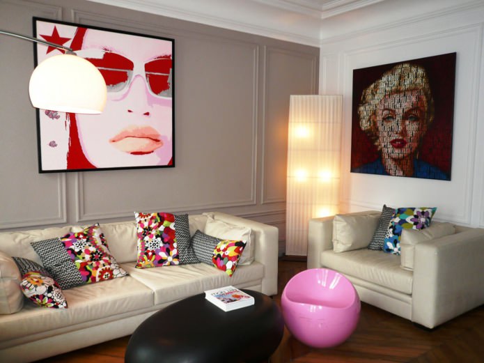 salon de style pop art