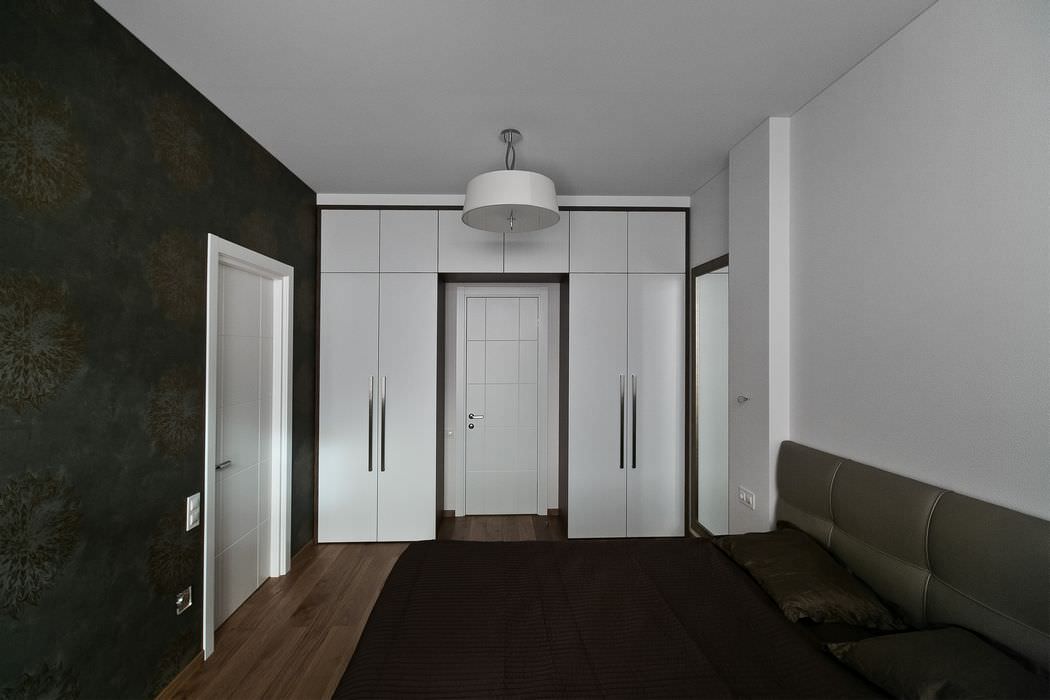 chambre dans la conception d'un appartement de 64 m². m.