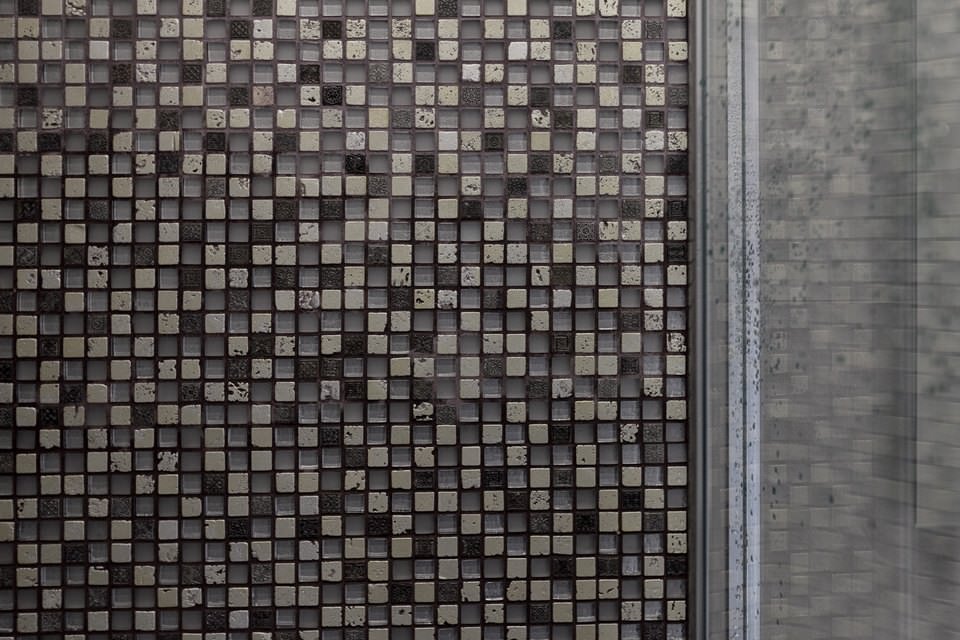 mosaïque dans la conception d'un appartement de 64 m². m.