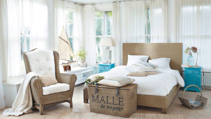 chambre de style nautique