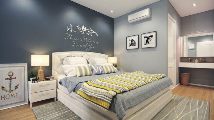 Recommandations pour choisir un schéma de couleurs pour la chambre