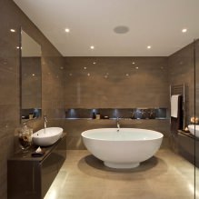 Intérieur de salle de bain dans un style moderne: 60 meilleures photos et idées de design-18