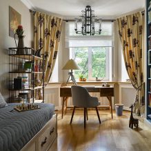 Rideaux dans la pépinière: types, choix de couleur et de style, 70 photos à l'intérieur-5