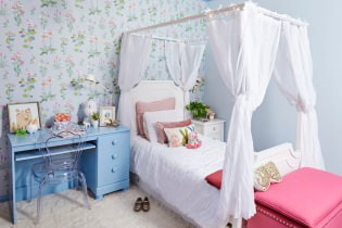 Conception d'une chambre d'enfant pour une fille