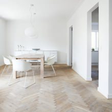 Parquet à l'intérieur: types, choix de couleurs, méthodes d'installation, 70 photos-2