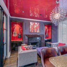 Couleur rouge à l'intérieur: valeur, combinaison, styles, décoration, meubles (80 photos) -6