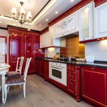 Couleur rouge à l'intérieur: valeur, combinaison, styles, décoration, meubles (80 photos) -7