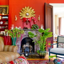 Couleur rouge à l'intérieur: valeur, combinaison, styles, décoration, meubles (80 photos) -3