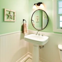 Intérieur de petite toilette: caractéristiques, design, couleur, style, plus de 100 photos-11