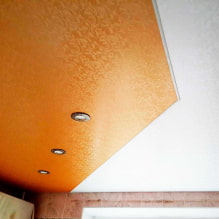 Plafond tendu texturé : imitation bois, plâtre, brocart, miroir, béton, cuir, soie, etc.-9