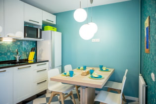 Couleur de mur dans la cuisine : conseils pour choisir, les couleurs les plus populaires, combinaison avec le casque