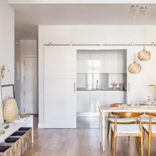 Niche de cuisine dans l'appartement: conception, forme et emplacement, couleur, options d'éclairage-1