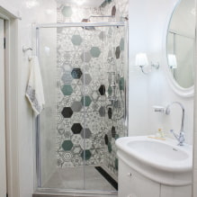 Carrelage pour une petite salle de bain : choix de la taille, de la couleur, du design, de la forme, de l'agencement-3